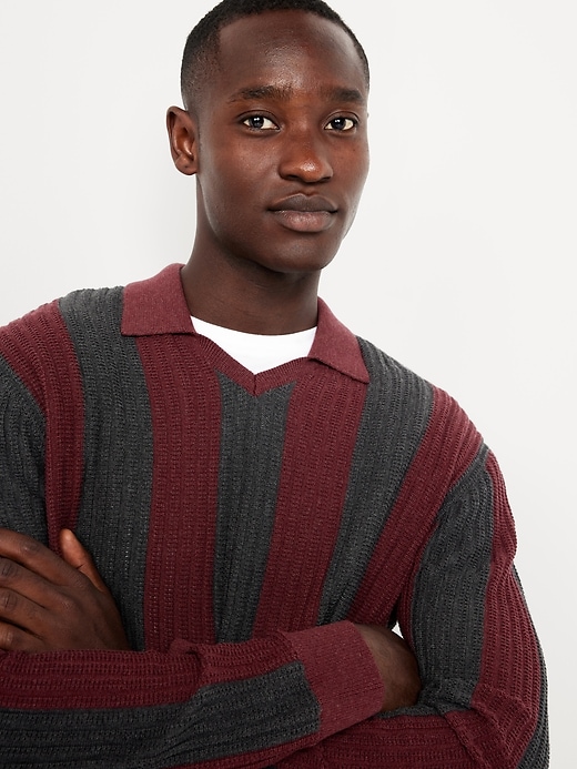 L'image numéro 3 présente Chandail à rayures de rugby