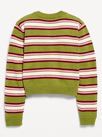 Image number 3 showing, Printed Cardigan Sweater for Girls