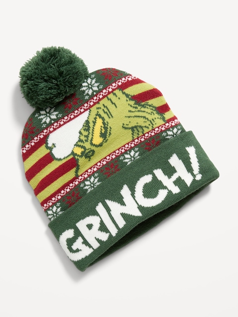 Dr. Seuss's™ The Grinch™ Pom-Pom Beanie for Men - Grinch