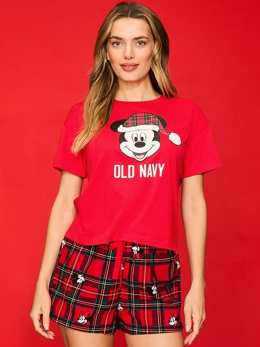 Image number 3 showing, Old Navy x Disney Logo-Graphic T-Shirt for Women