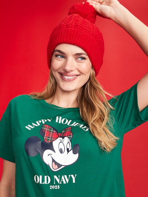 T-shirt à logo et à imprimé Old Navy x Disney © pour femme - Défilé Disney (Motif Assorti Pour La Famille!)