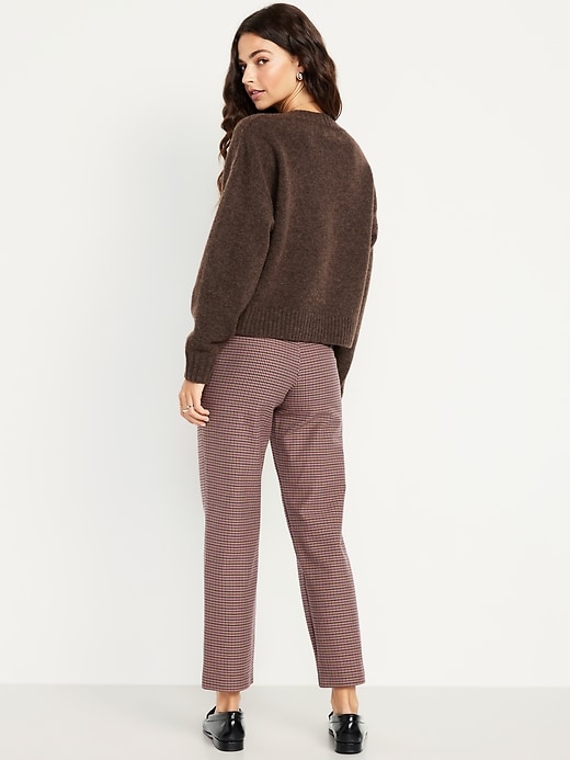 Image number 3 showing, High-Waisted Pixie Straight Ankle Pants