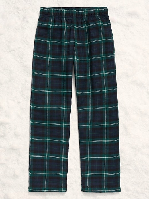 L'image numéro 1 présente Pantalon de pyjama en flanelle à carreaux pour garçon