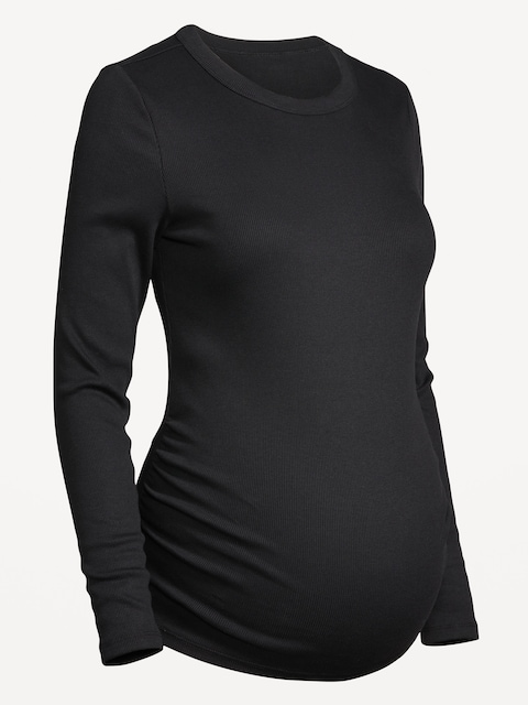Maternity Snug Crew-Neck T-Shirt