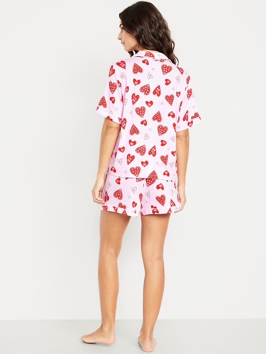 L'image numéro 2 présente Ensemble short en tricot de jersey Grasse matinée