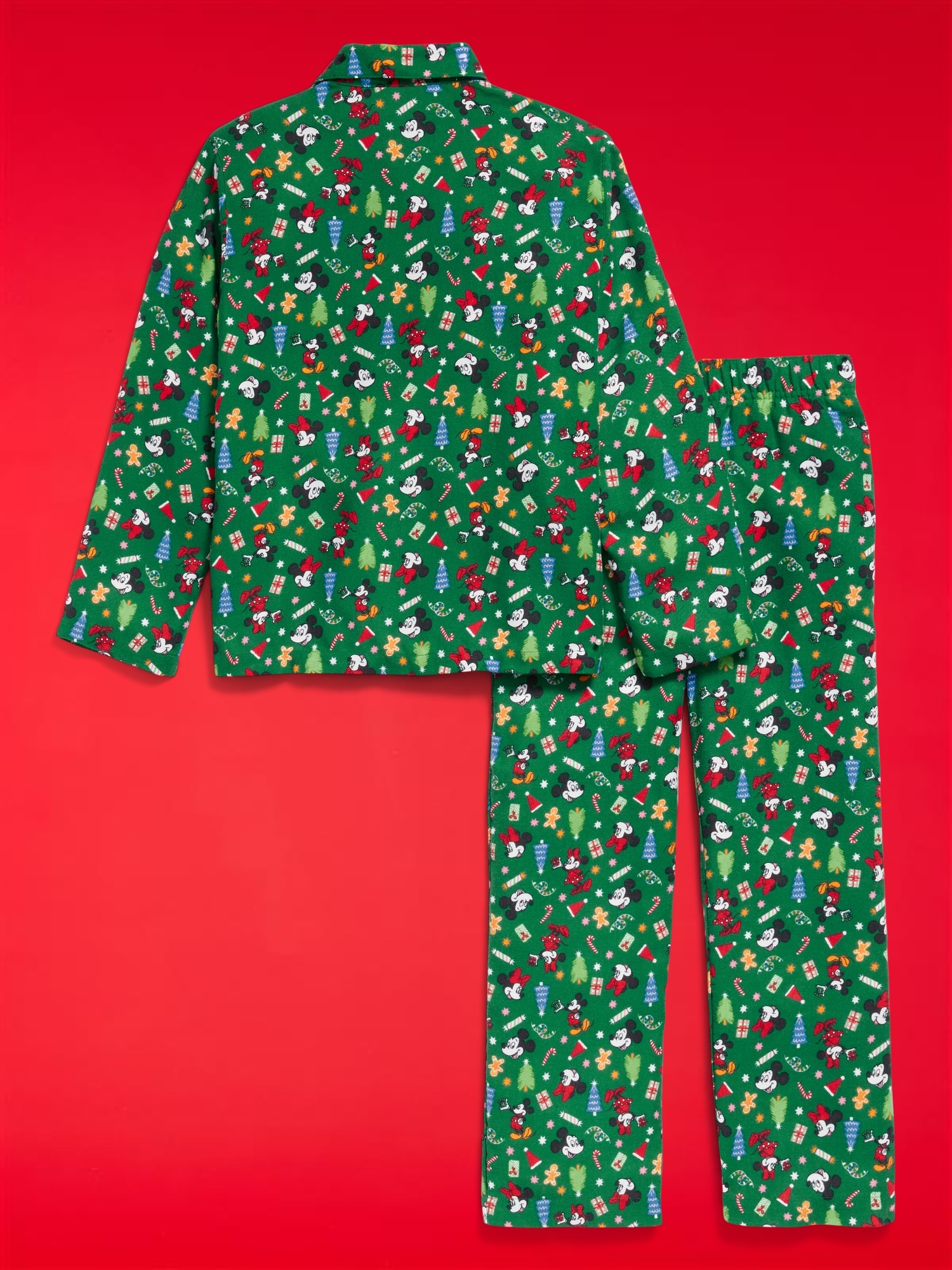 Old Navy x Disney Gender-Neutral Button-Front Graphic Pajama Set for Kids