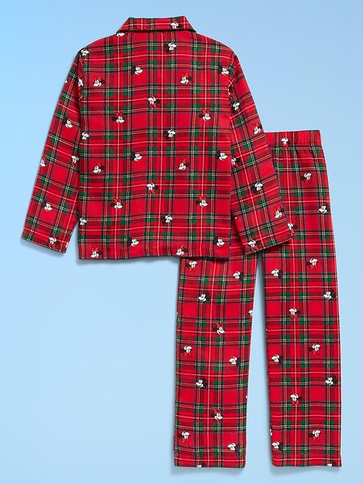 Image number 2 showing, Old Navy x Disney Gender-Neutral Button-Front Graphic Pajama Set for Kids