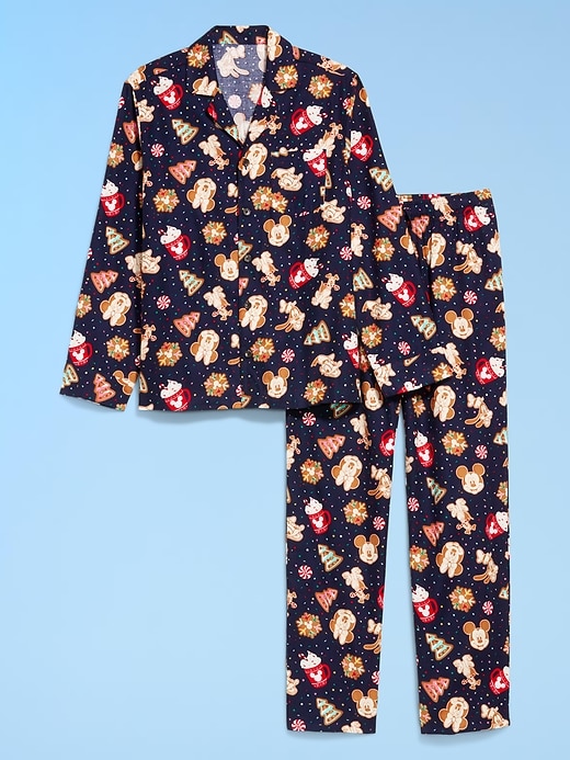 Image number 4 showing, Old Navy x Disney Mickey Mouse & Friends Printed Flannel Pajama Set for Men
