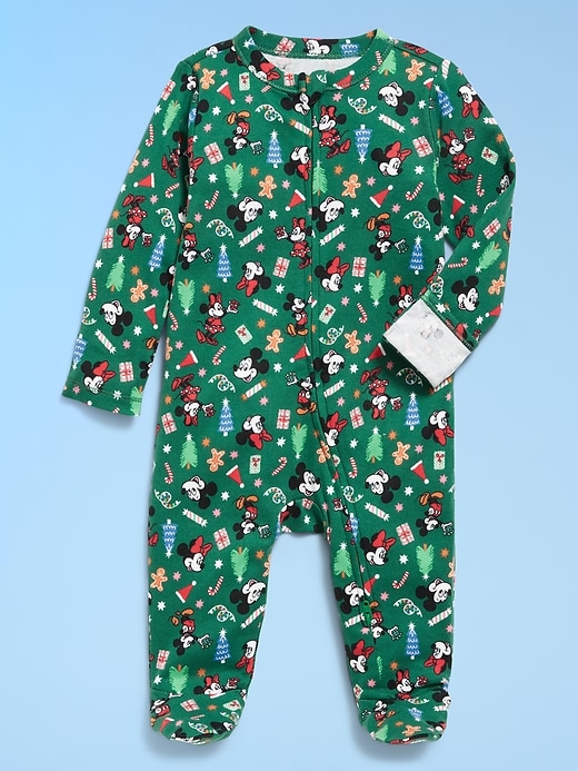 Image number 3 showing, Old Navy x Disney 2-Way-Zip Sleep & Play Footed One-Piece for Baby