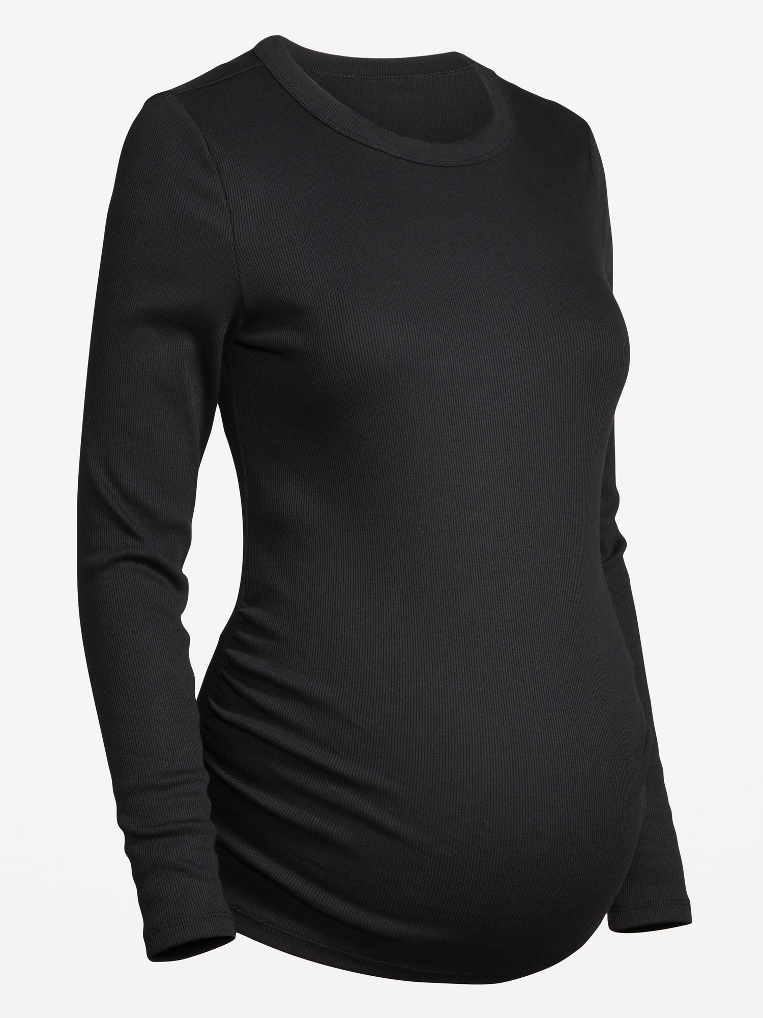 T-shirt moulant ras du cou de maternité