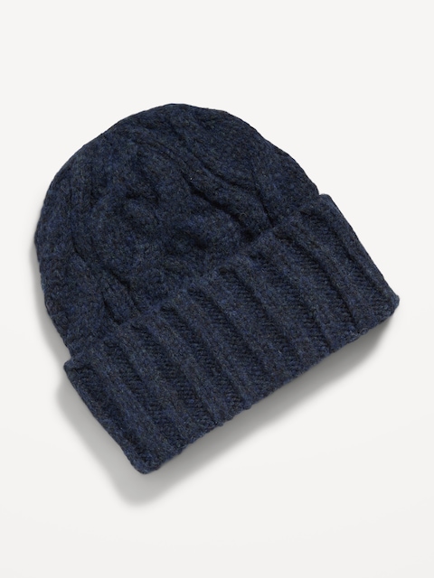 Bonnet en tricot torsadé pour Homme - Arctique
