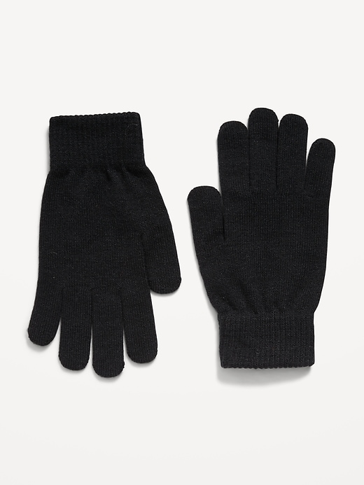 Image number 1 showing, Knit Gloves for Kids