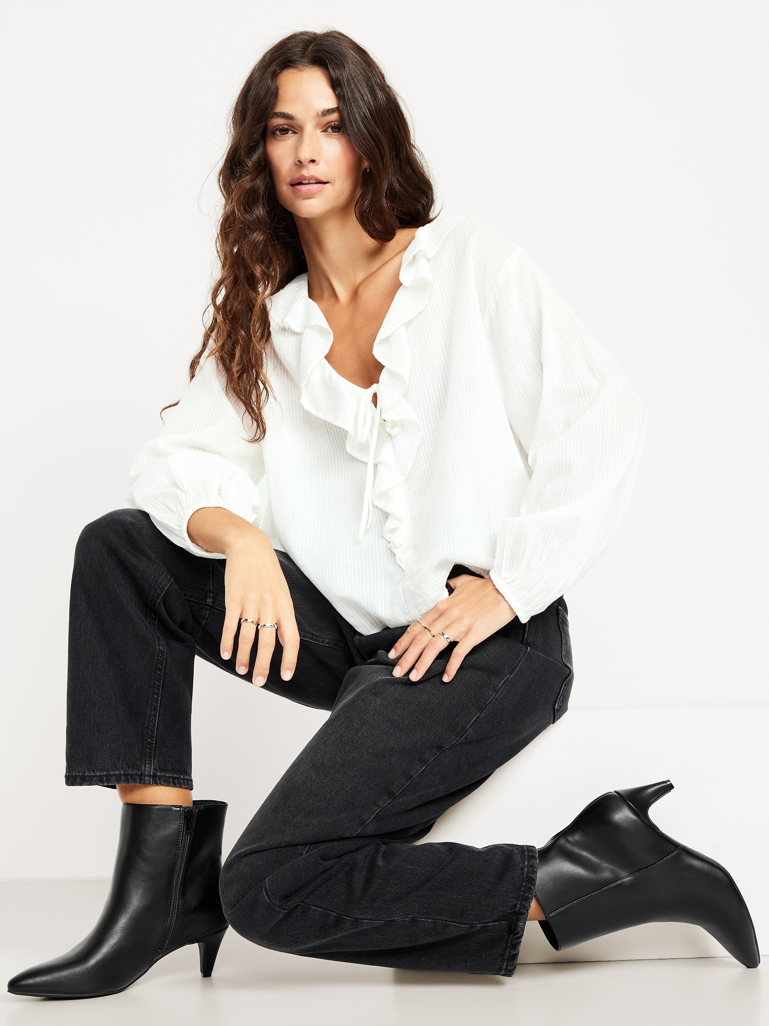 Kitten Heel Booties for Women