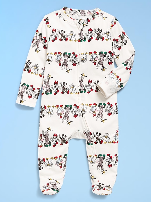 L'image numéro 3 présente Une-pièce Nuit ou jeu à pieds à glissière à double sens Old Navy x Disney© pour bébé