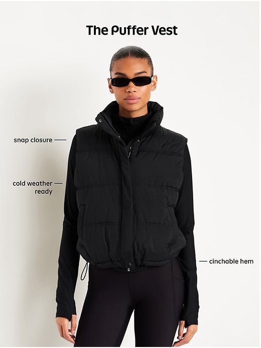 Image number 5 showing, Water-Resistant Puffer Vest