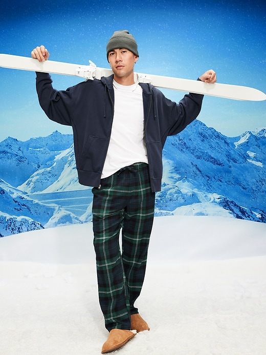 Image number 1 showing, Flannel Pajama Pants for Men
