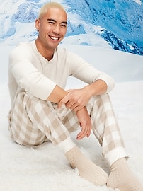 Image number 1 showing, Flannel Pajama Joggers for Men
