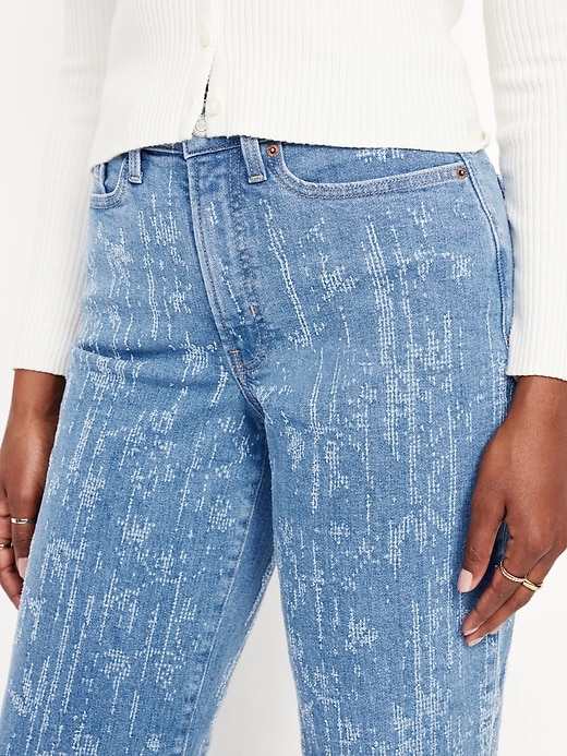 Image number 5 showing, Curvy High-Waisted OG Loose Textured Jeans