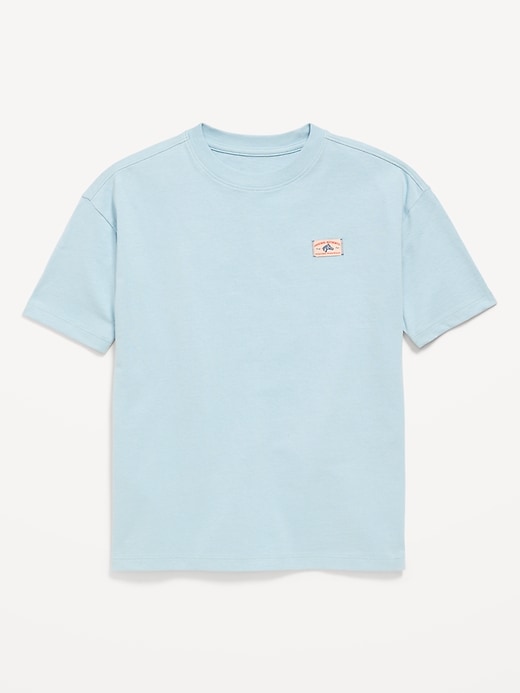 Image number 2 showing, Oversized Short-Sleeve Graphic T-Shirt for Boys