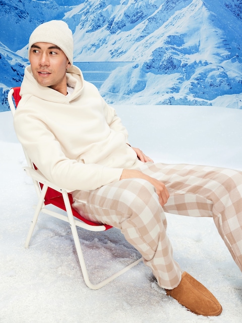 Flannel Pajama Pants for Men - Neutral Plaid (Match The Fam!)
