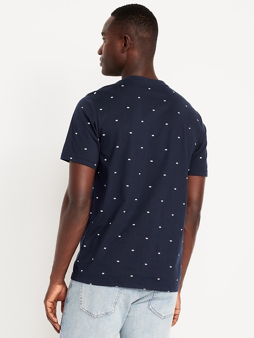 L'image numéro 2 présente T-shirt ras du cou