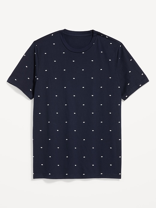 L'image numéro 4 présente T-shirt ras du cou