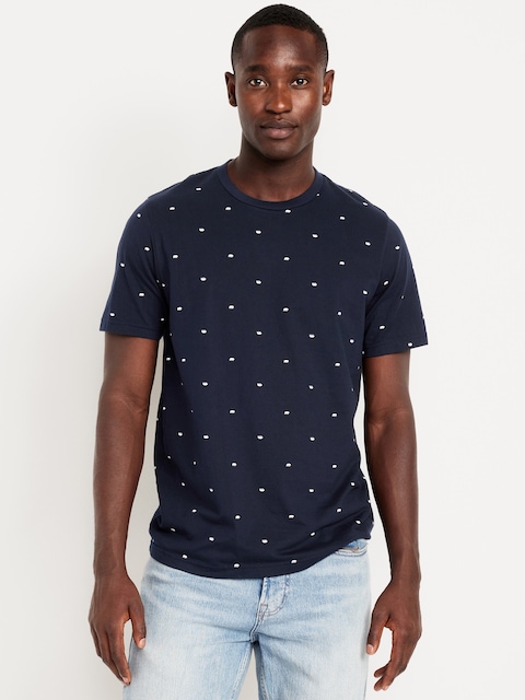 T-shirt ras du cou - Ours (Bleu Marine)