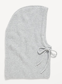 L'image numéro 2 présente Passe-montagne en tricot côtelé