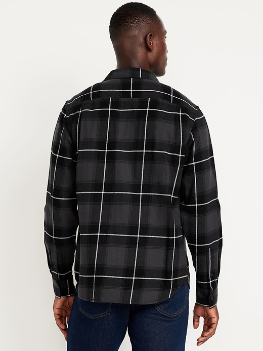 L'image numéro 2 présente Chemise en flanelle à poche
