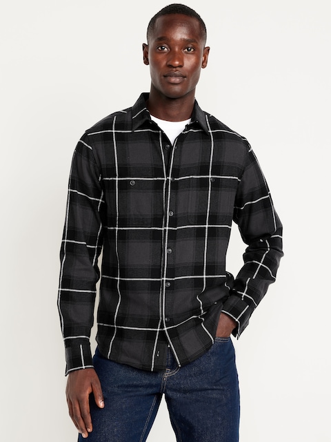 Chemise en flanelle à poche