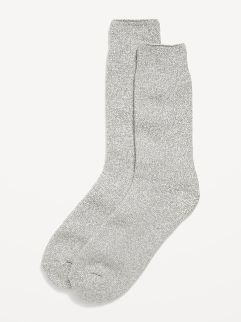 Chaussettes à doublure douillette pour Homme - Gris Pâle