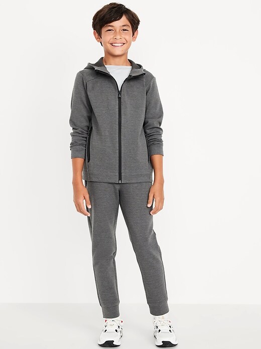 Image number 3 showing, Dynamic Fleece Zip-Front Hoodie and Joggers Set for Boys
