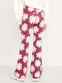 Image number 2 showing, High-Waisted PowerChill Crossover Flared Leggings for Girls