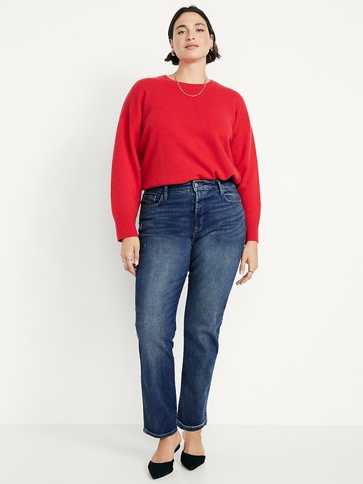 Image number 5 showing, High-Waisted Vintage Slim Jeans