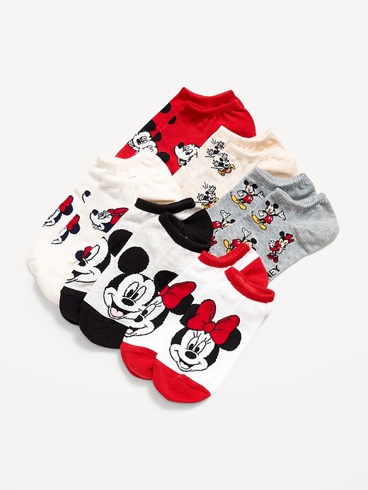 Image number 1 showing, Disney© 6-Pack Novelty Ankle Socks for Women