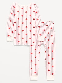 L'image numéro 2 présente Pyjama ajusté à motif pour tout-petit et bébé