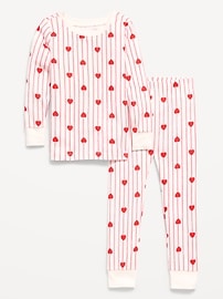 L'image numéro 1 présente Pyjama ajusté à motif pour tout-petit et bébé