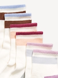 Image number 2 showing, Athletic Quarter Crew Sock 3-Pack for Women