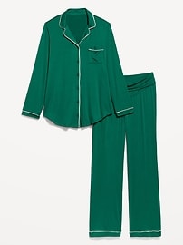 L'image numéro 2 présente Pyjama classique de maternité
