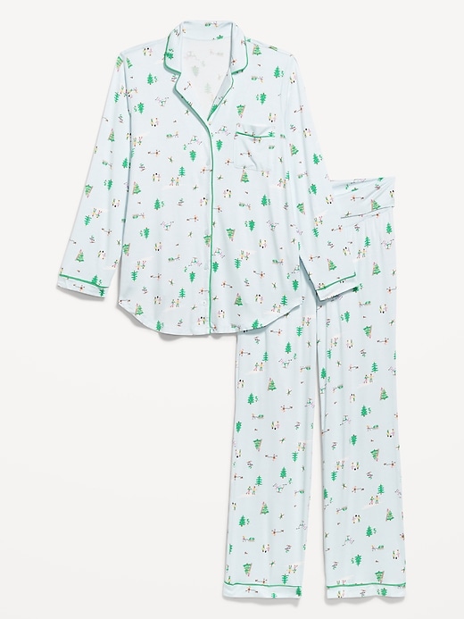 L'image numéro 2 présente Pyjama classique de maternité