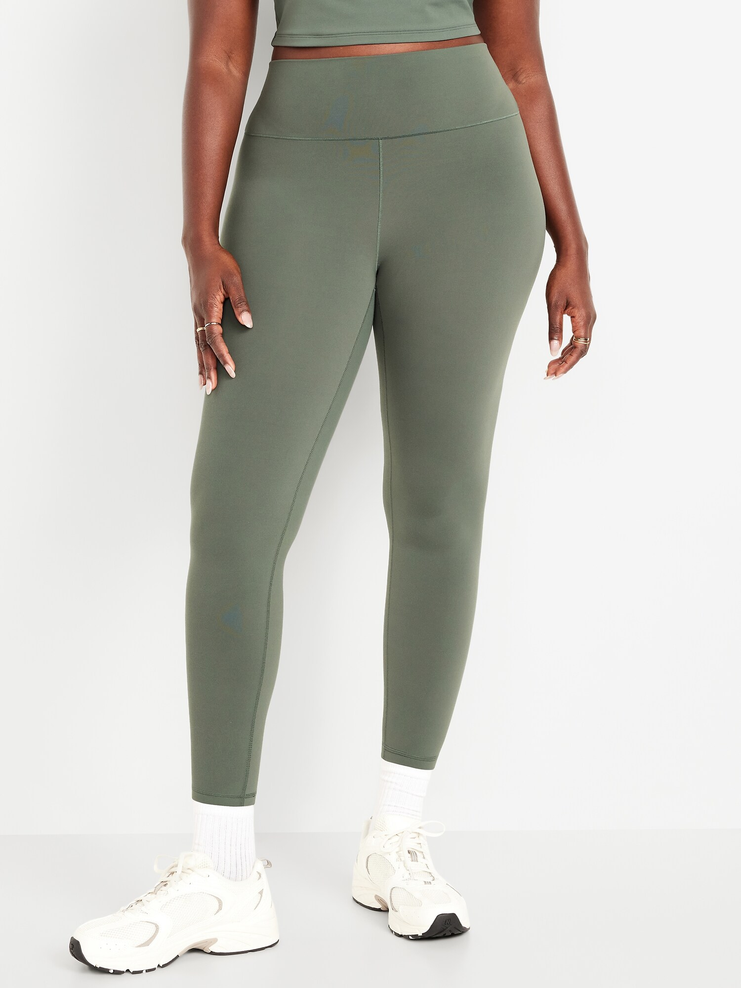 L'image numéro 3 présente Legging StudioSmooth à taille haute longueur 7/8