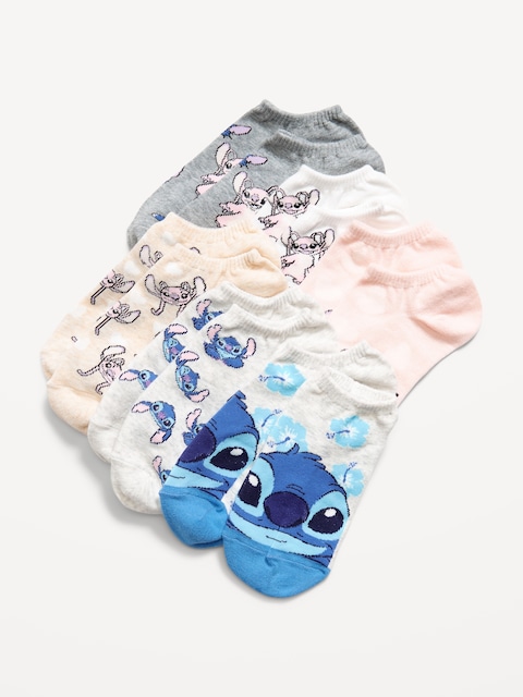 Disney© 6-Pack Novelty Ankle Socks for Women