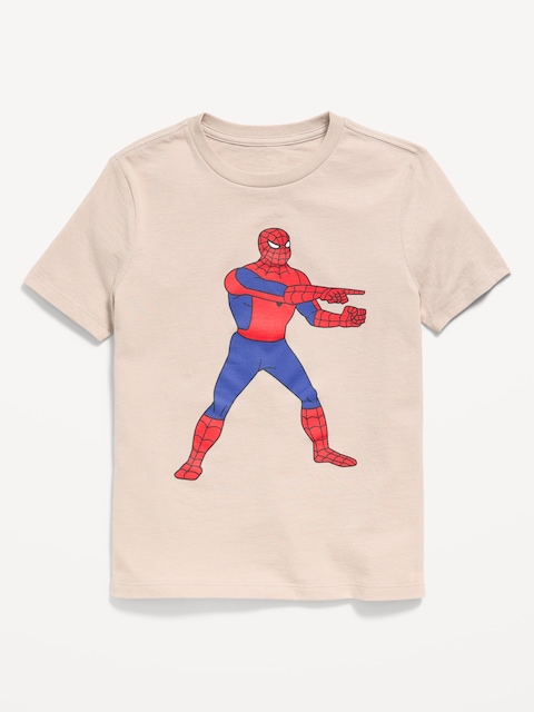 Marvel™ Spider-Man Gender-Neutral Graphic T-Shirt for Kids