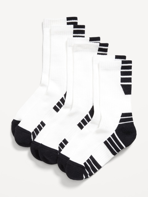 Chaussettes de basket-ball Go-Dry pour garçon (paquet de 3)