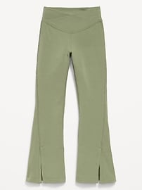 Image number 1 showing, High-Waisted PowerChill Flare Leggings for Girls
