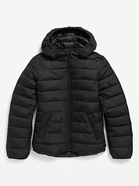 Image number 1 showing, Water-Resistant Narrow-Channel Puffer Jacket for Girls