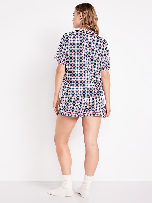 Image number 6 showing, Sunday Sleep Knit Jersey Short Set