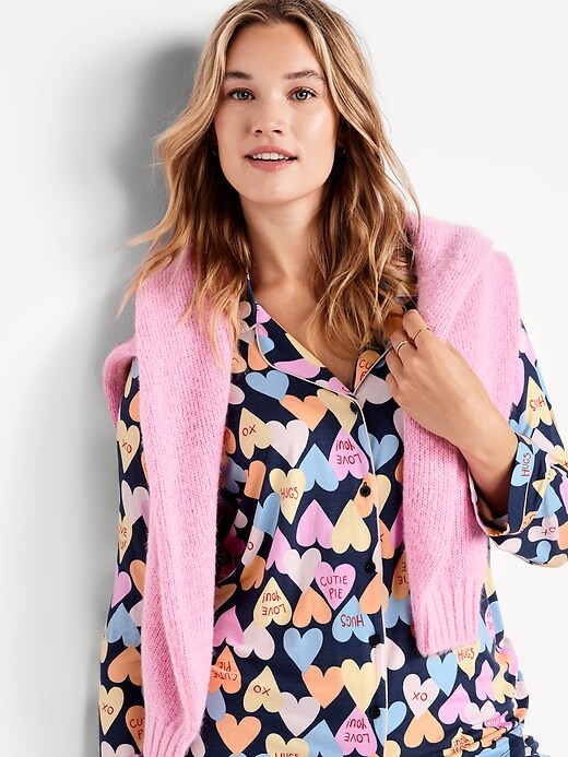 Image number 3 showing, Sunday Sleep Knit Jersey Pant Set