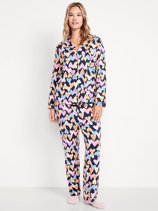 Image number 5 showing, Sunday Sleep Knit Jersey Pant Set