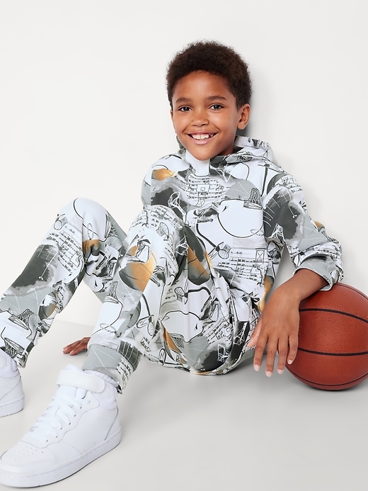 L'image numéro 3 présente Pantalon de jogging en molleton dynamique pour Garçon